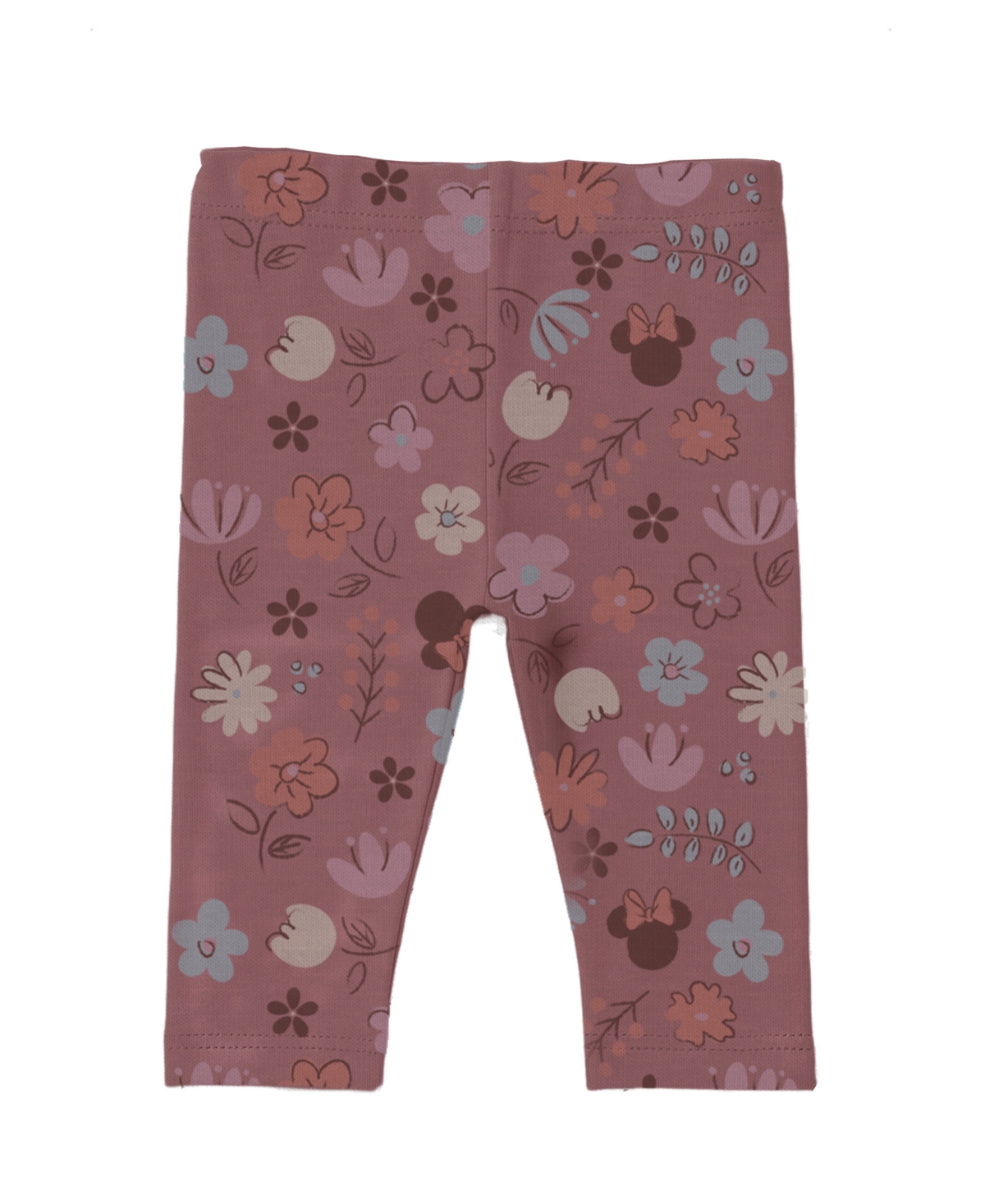 Disney Baby Girls 2-piece Minnie Mouse Top And Pants Set In Multi