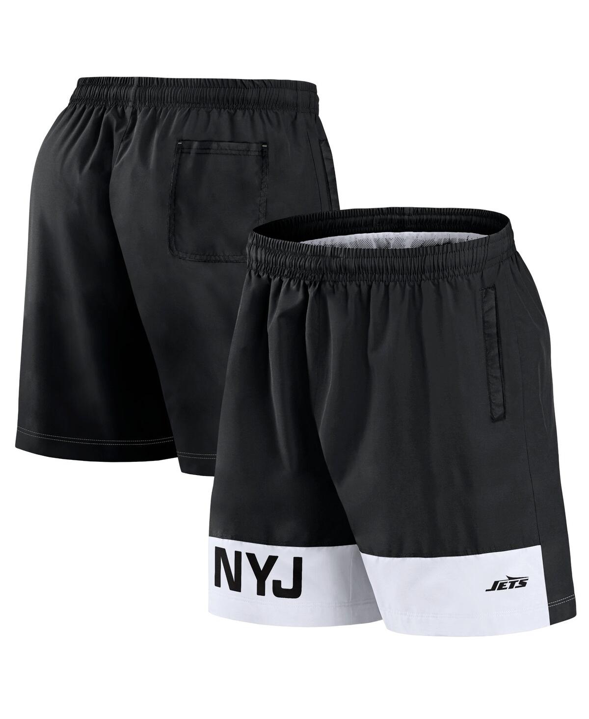 Men's Black New York Jets Elements Shorts - Black