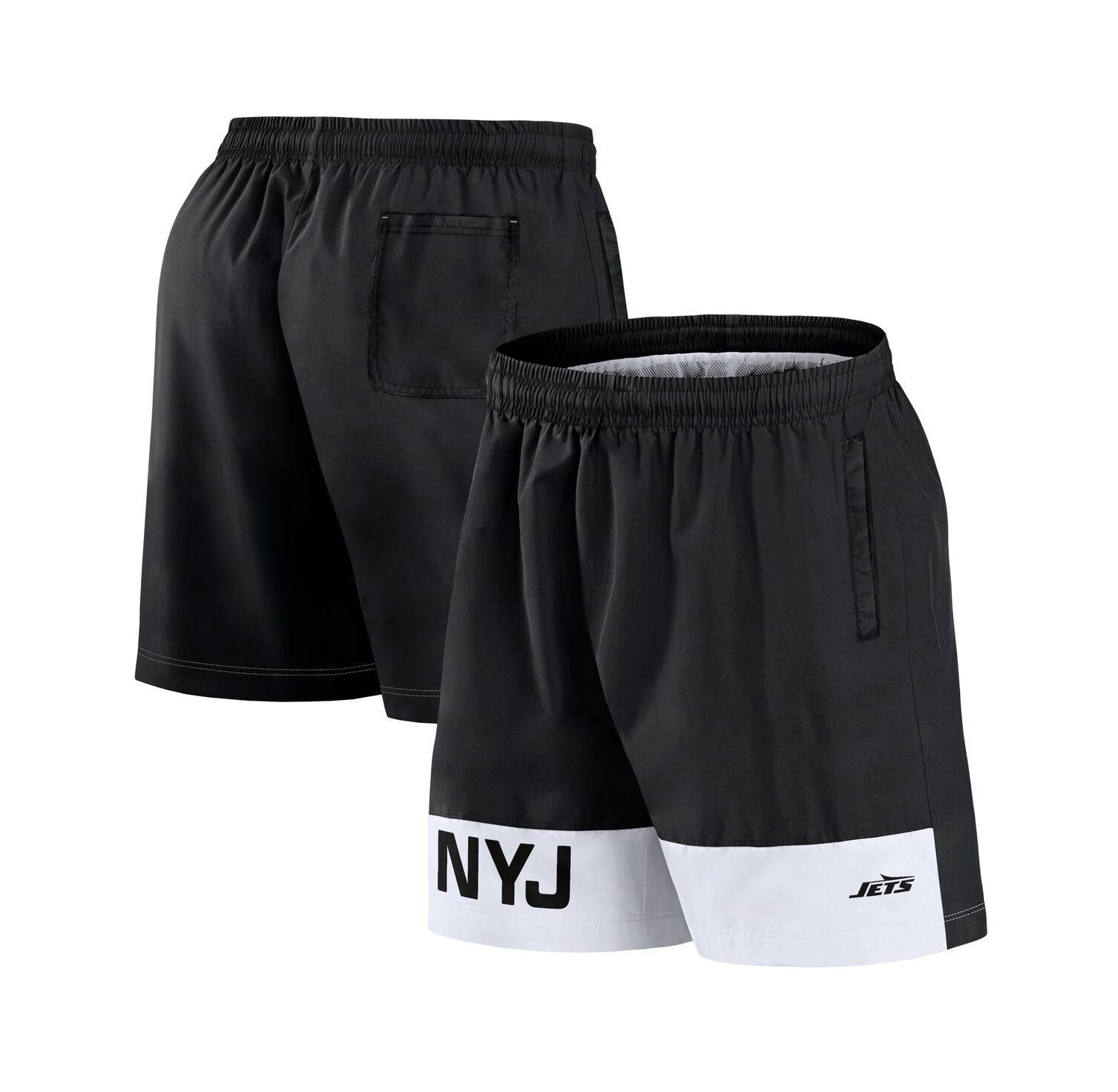 Men's Black New York Jets Elements Shorts