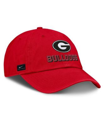 Men's Red Georgia Bulldogs 2025 On-Field Club Adjustable Hat
