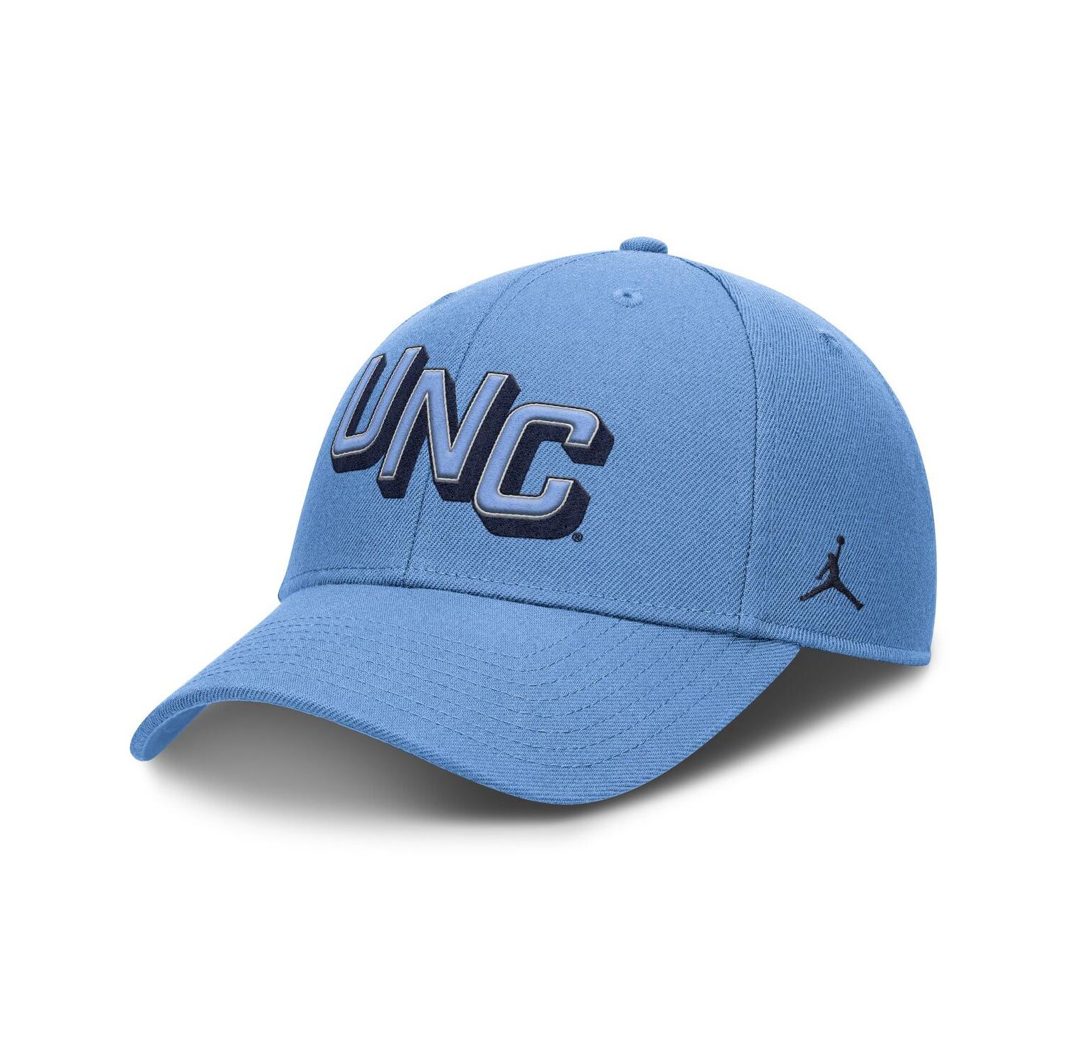 Men's Carolina Blue North Carolina Tar Heels Slanted Primetime Rise Performance Adjustable Hat