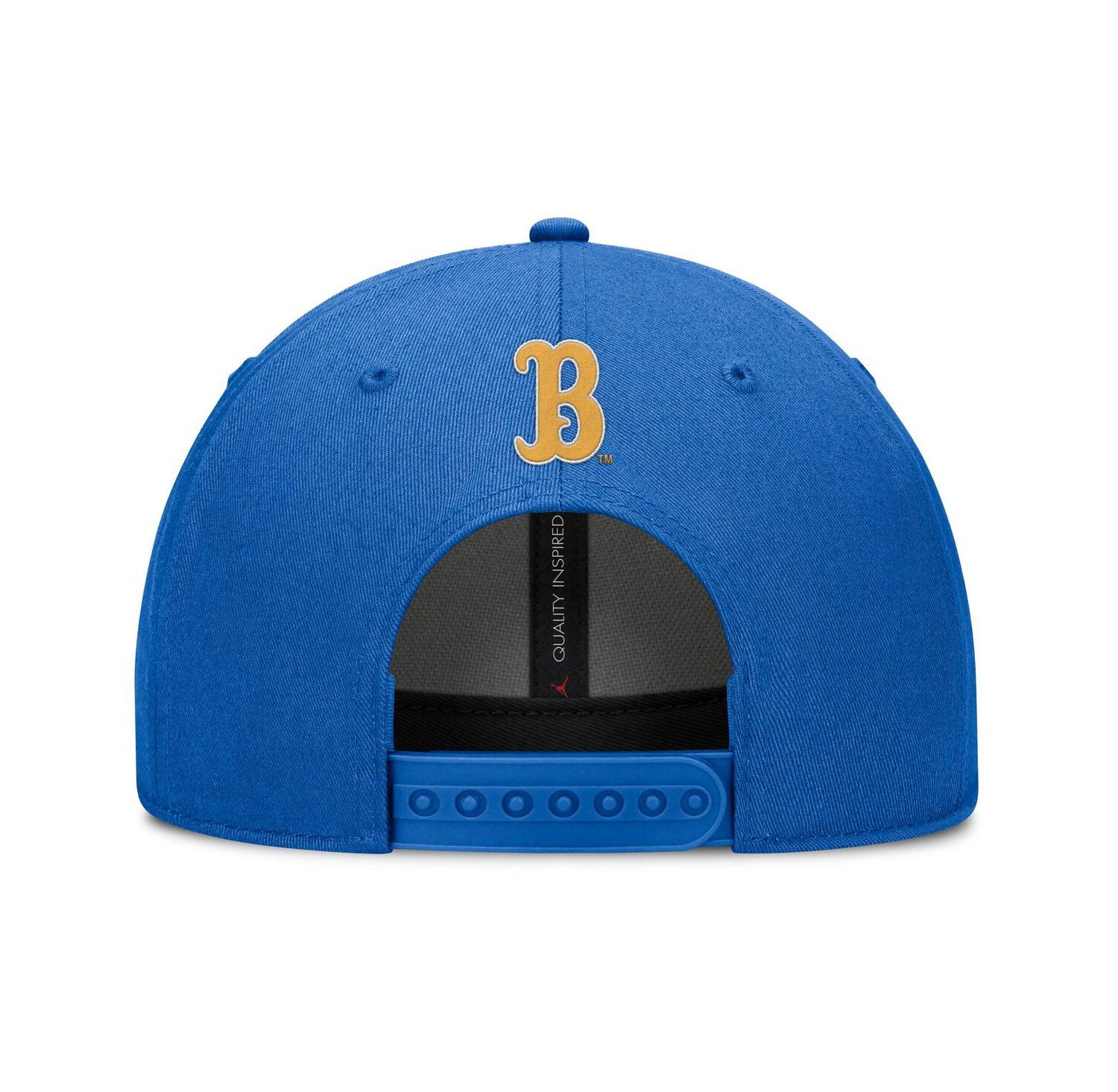 Men's Blue UCLA Bruins Slanted Primetime Rise Performance Adjustable Hat
