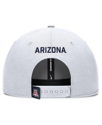 Men's White Arizona Wildcats 2025 On-Field Rise Performance Adjustable Hat