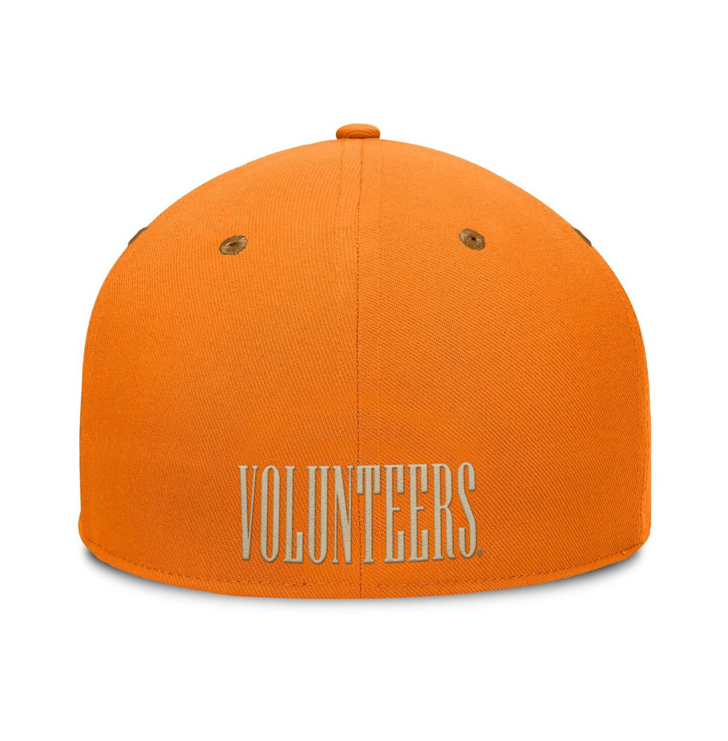 Мужская кепка Fanatics Tennessee Orange/Brown Tennessee Volunteers Noboa Fitted Hat — фото 4