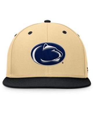 Men's Khaki/Black Penn State Nittany Lions Balance Fitted Hat