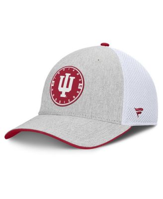 Fanatics - Men's Heather Gray Indiana Hoosiers Trigger Flex Hat