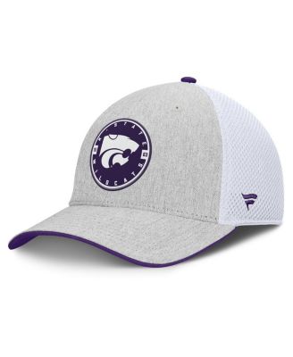 Fanatics - Men's Heather Gray Kansas State Wildcats Trigger Flex Hat