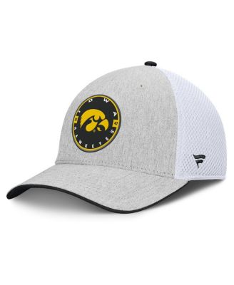 Fanatics - Men's Heather Gray Iowa Hawkeyes Trigger Flex Hat