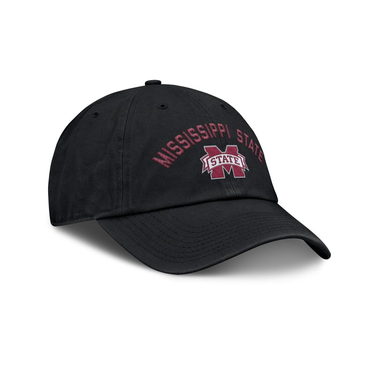 Men's Black Mississippi State Bulldogs Myth Adjustable Hat