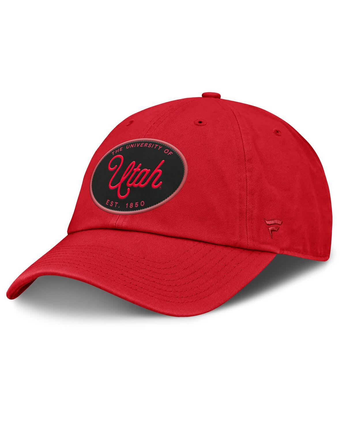 Women's Red Utah Utes Candid Adjustable Hat - Red