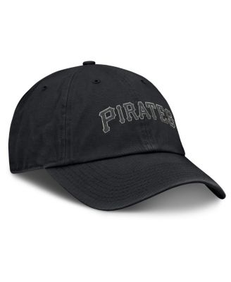 Men's Black Pittsburgh Pirates Camo Pack Club Adjustable Hat