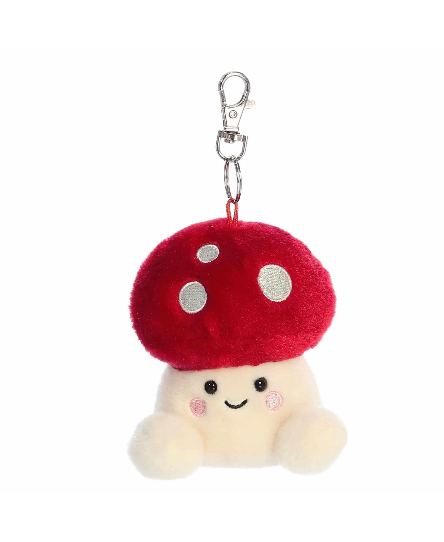 Mini Amanita Mushroom Palm Pals Adorable Clip-On Red 4