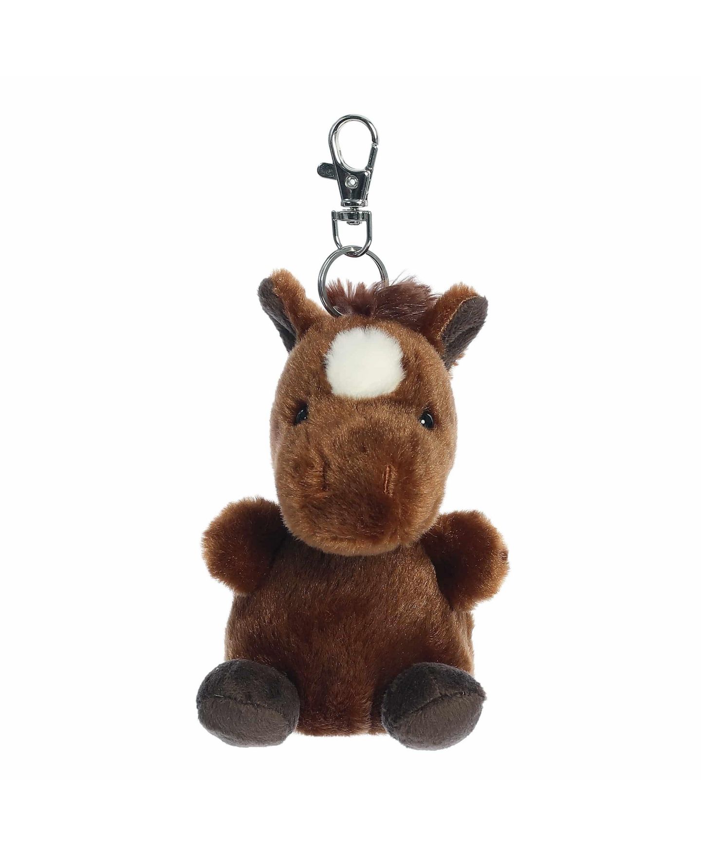 Женская сумка Aurora Mini Truffle Brown Horse Palm Pals Adorable Clip-On Brown 4", цвет: Коричневый — фото 1