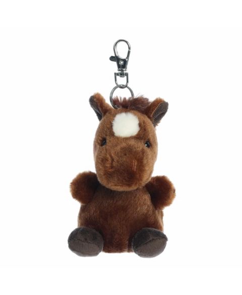 Женская сумка Aurora Mini Truffle Brown Horse Palm Pals Adorable Clip-On Brown 4", цвет: Коричневый