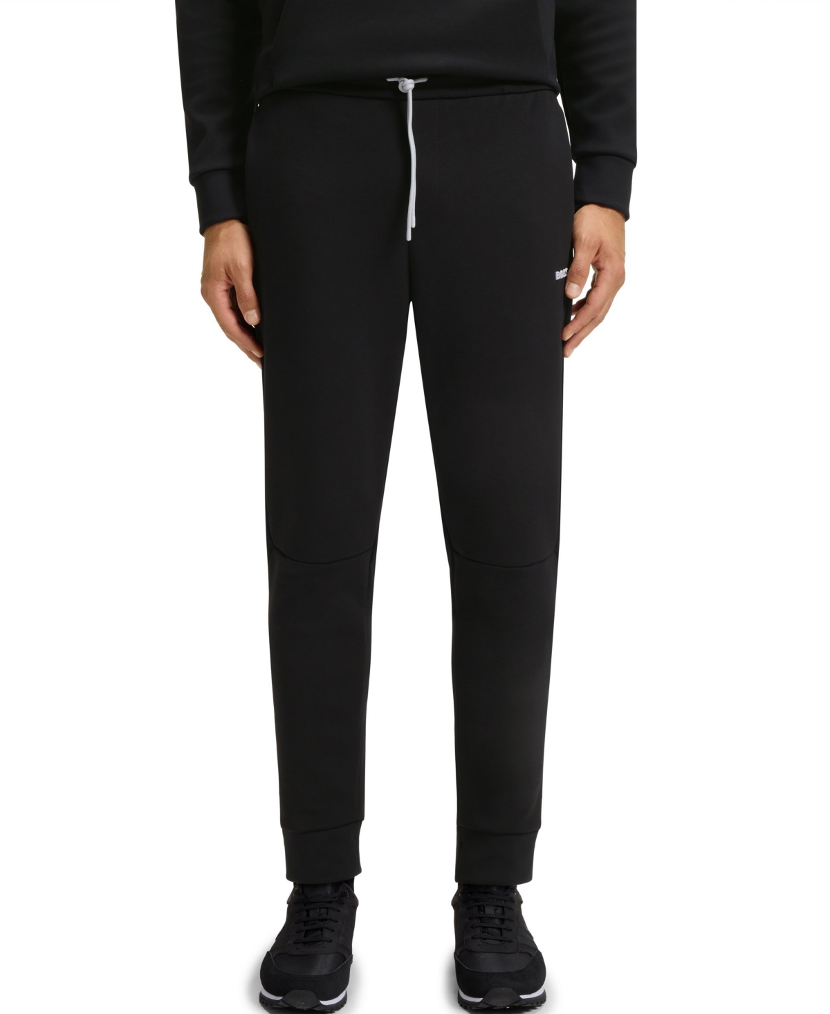 Boss by Hugo Boss Men's Cotton-Blend Tracksuit Bottoms - Black
