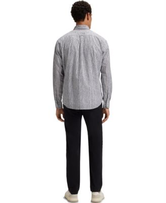 Men's Cotton Poplin Regular-Fit Shirt