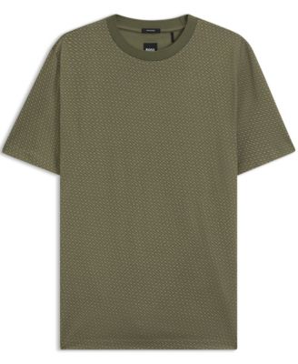 Men's Mercerized-Cotton Monogram T-Shirt