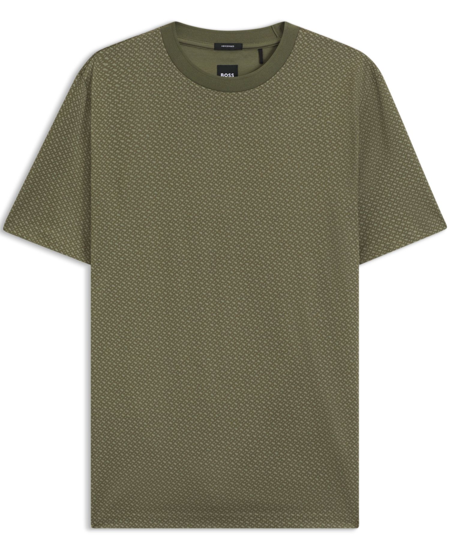 Men's Mercerized-Cotton Monogram T-Shirt