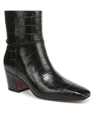 Franco Sarto - Women's Saydie Square Toe Pull On Short Boots