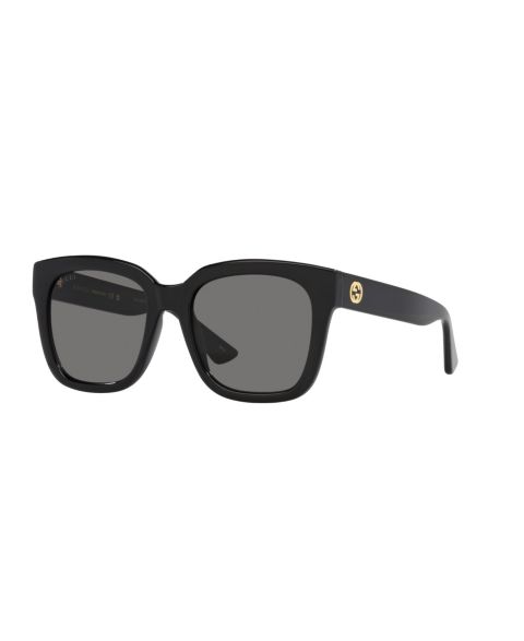 Женские солнцезащитные очки Gucci Rectangle Sunglasses, GG1338S GC002015, цвет: Чёрный
