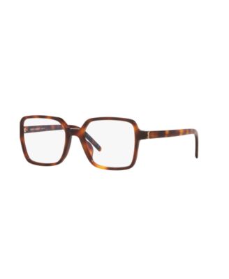 Woman Rectangle Plastic SL M139 Eyeglasses
