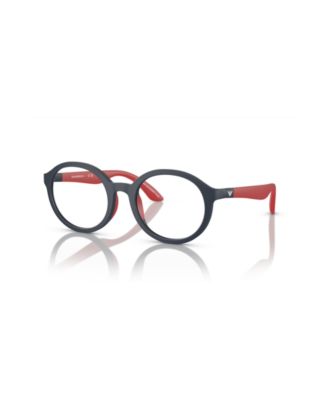Kids Round Plastic EK3005 Eyeglasses(Ages 07-10)