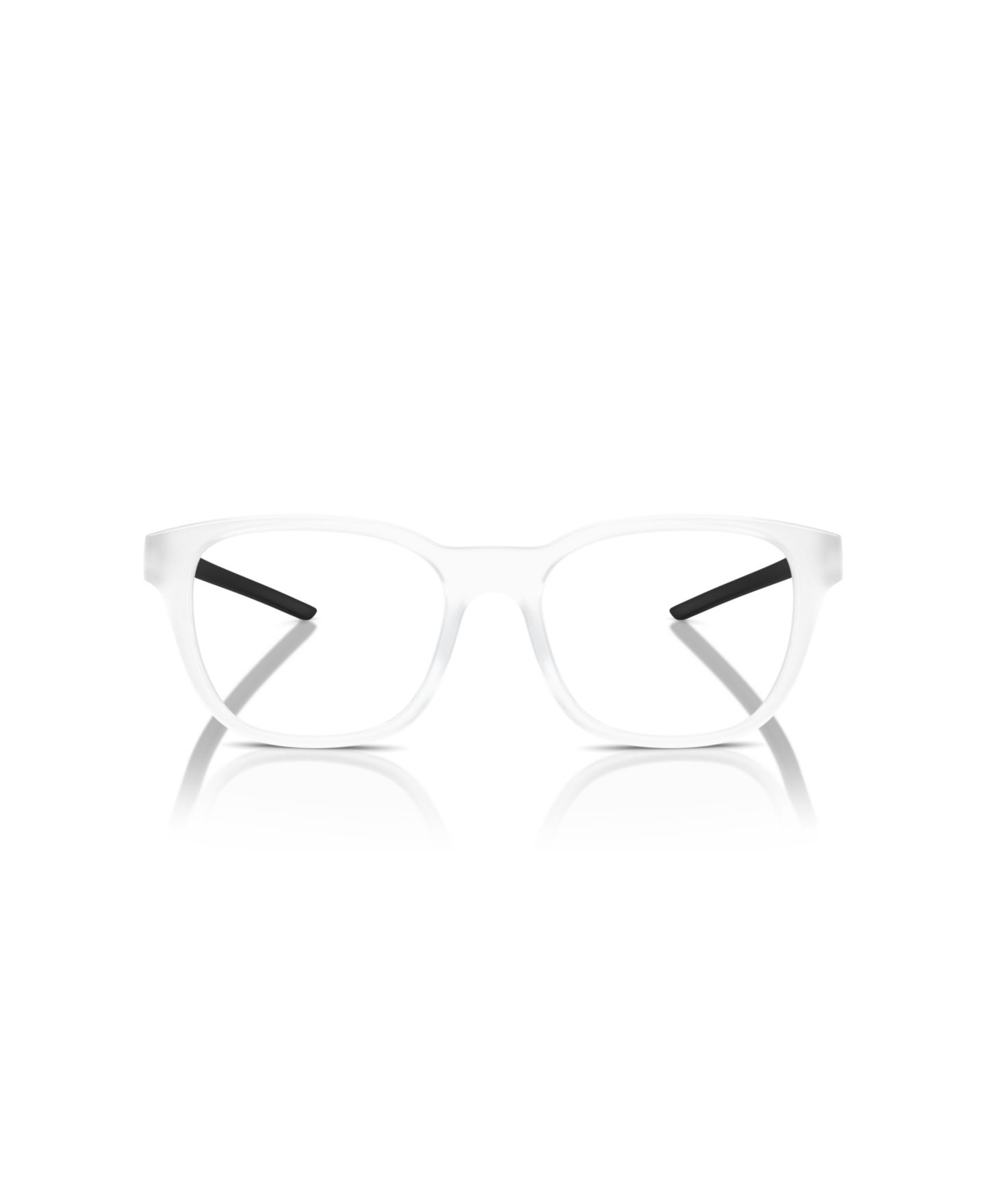 Мужские очки Scuderia Ferrari Man Square Plastic FZ8006 Eyeglasses, цвет: Прозрачный серый — фото 2
