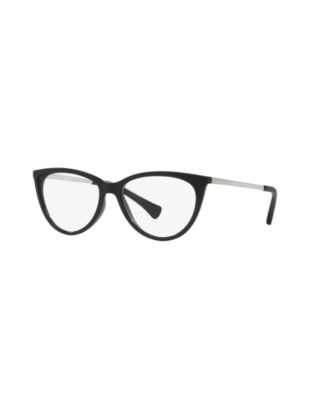 LensCrafters Women's Cat Eye Eyeglasses, EC3504 - Shiny Black