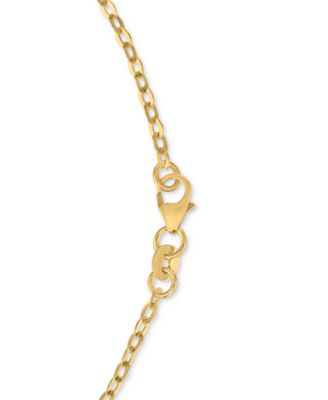 Diamond-Cut Mirror Cable Chain Necklace in 14k Yellow Gold, 18"