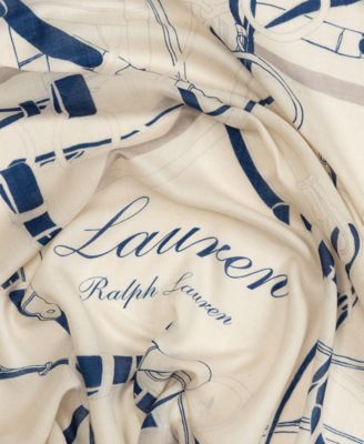 Modern Equestrian Square Scarf