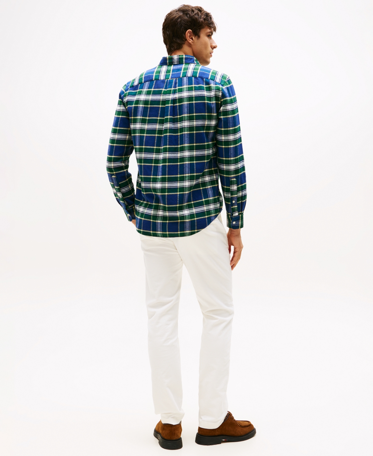 Tommy Hilfiger Men's Flannel Tartan Check Shirt