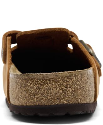Men's Leather Boston Clogs from Finish Line