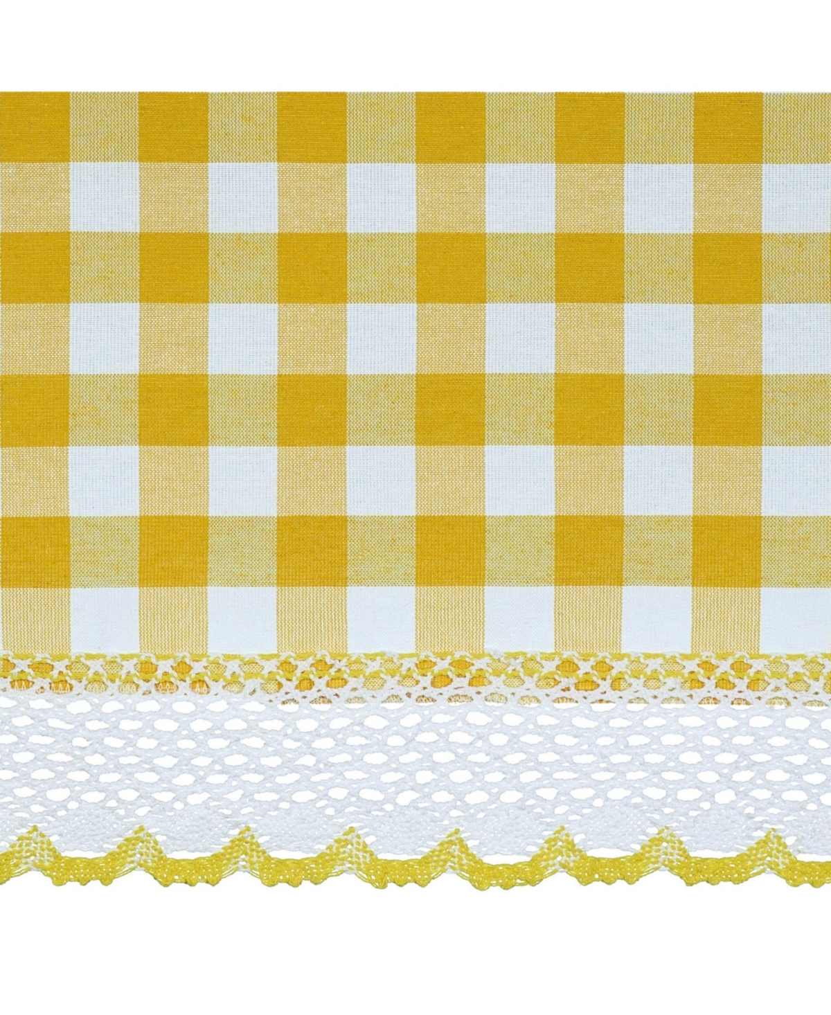 GoodGram Buffalo Check Gingham Custom Window Curtain Treatments