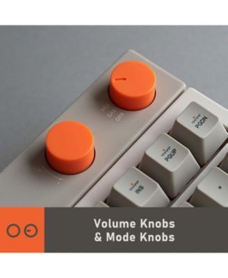 Block Wireless Mechanical Keyboard & Mouse Set, 98 Keys Hot-Swappable, Rechargeable with 3 Connection Types for Windows & Mac OS