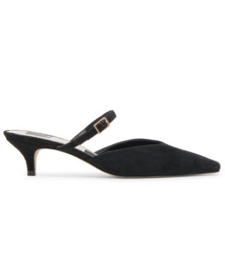 Women's Morgen Two-Piece Kitten-Heel Mule Pumps