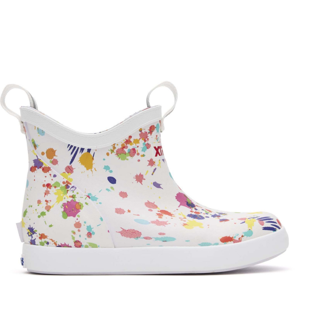 Xtratuf Kids Ankle Deck Boot - Paint splatter