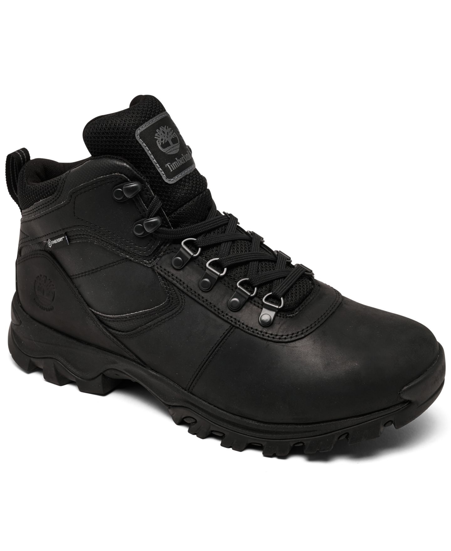 Мужские ботинки Timberland Mt. Maddsen Mid Waterproof Hiking, цвет: Чёрный, вариант 1 — фото 1
