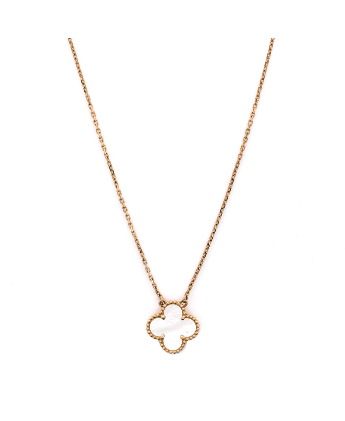 Vintage Alhambra Pendant Necklace - 18k yellow gold