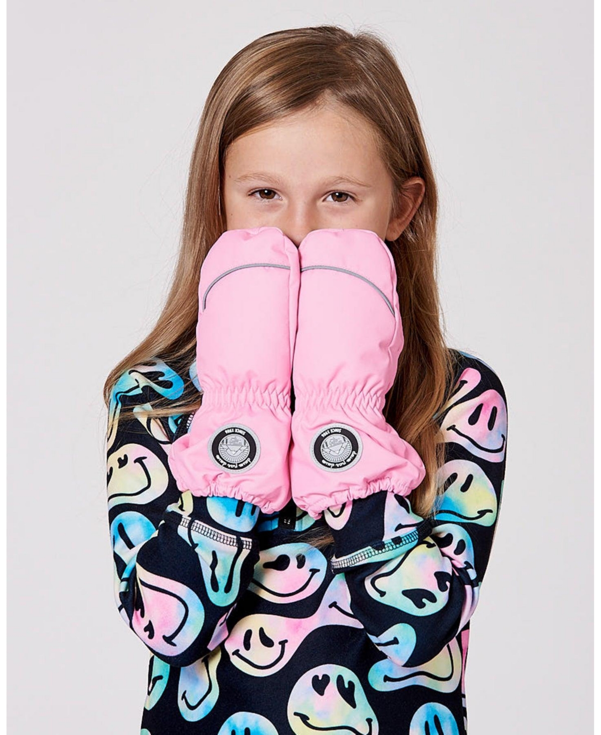Deux par Deux Girl Winter Mittens Play Candy Pink