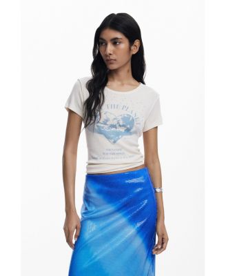 Women's Tie-dye Midiskirt