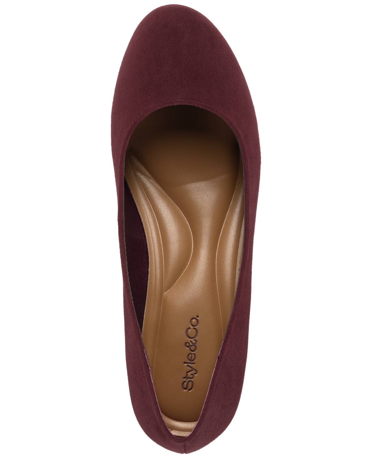 Style & Co Women's Gerriee Block-heel Pumps, Created For Macy's In Red