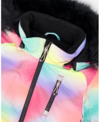 Toddler Girls One-Piece Play Snowsuit Multicolor - Toddler|Child