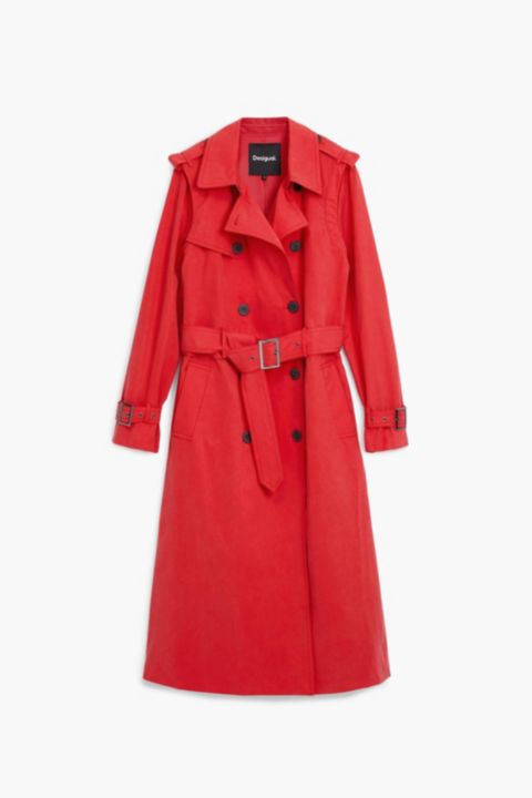 Женские куртки Desigual Detachable trench coat