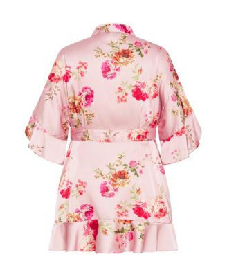Plus Size Arcadia Short Kimono