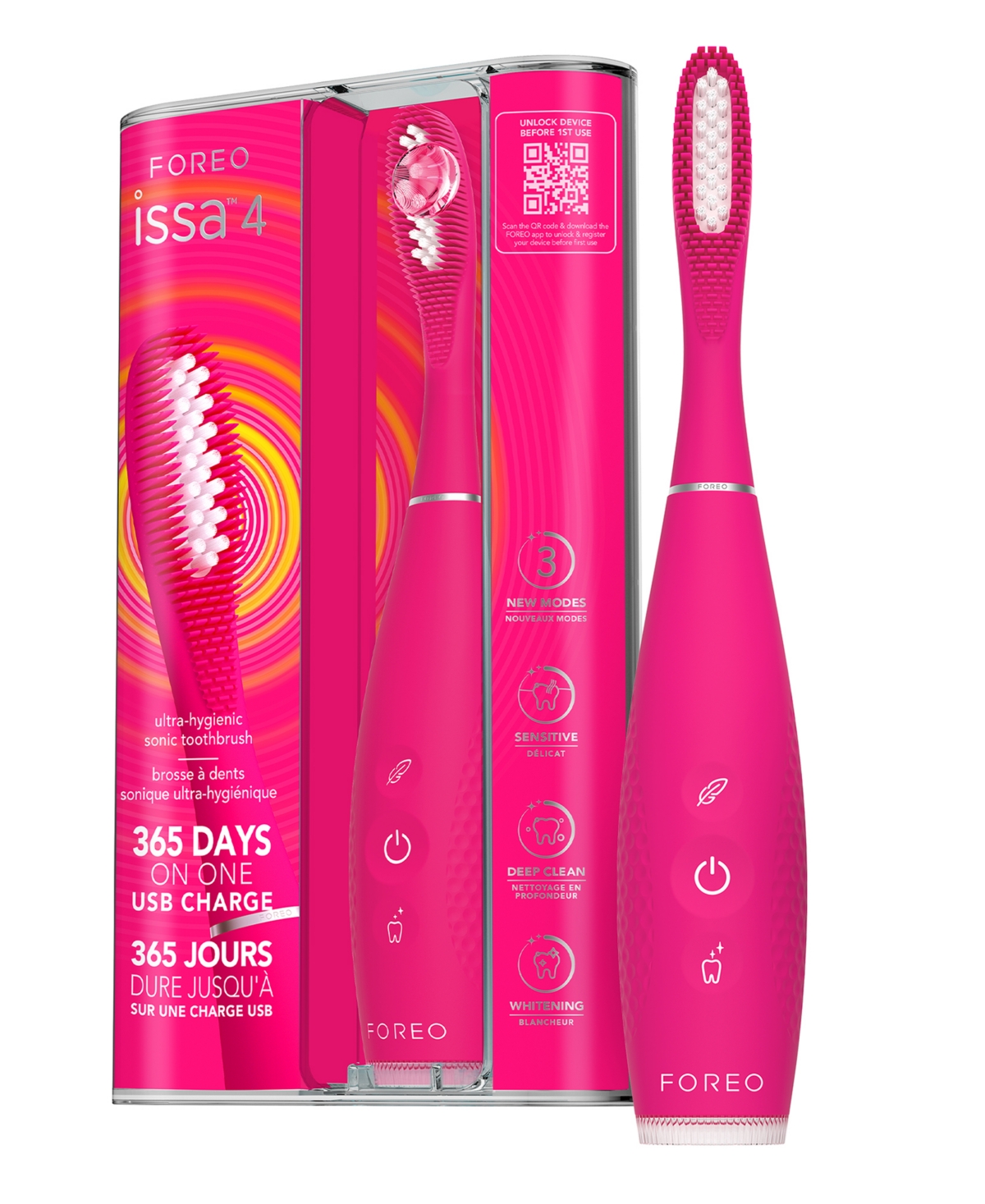 Foreo Issa 4 Electric Toothbrush In Pink