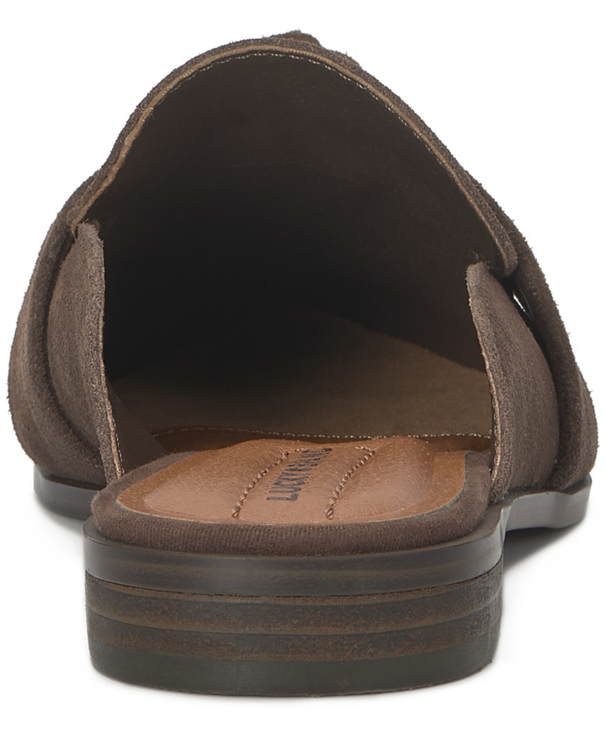 Lucky Brand Women's Adenia Pointy-toe Mule Flats In Brown