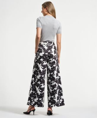 Women's Belted Palazzo Pants