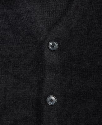 Men's Boxy-Fit Eyelash Cardigan