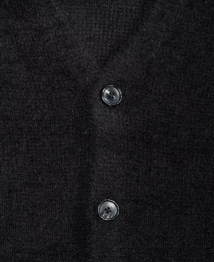 Men's Boxy-Fit Eyelash Cardigan - thumbnail 6