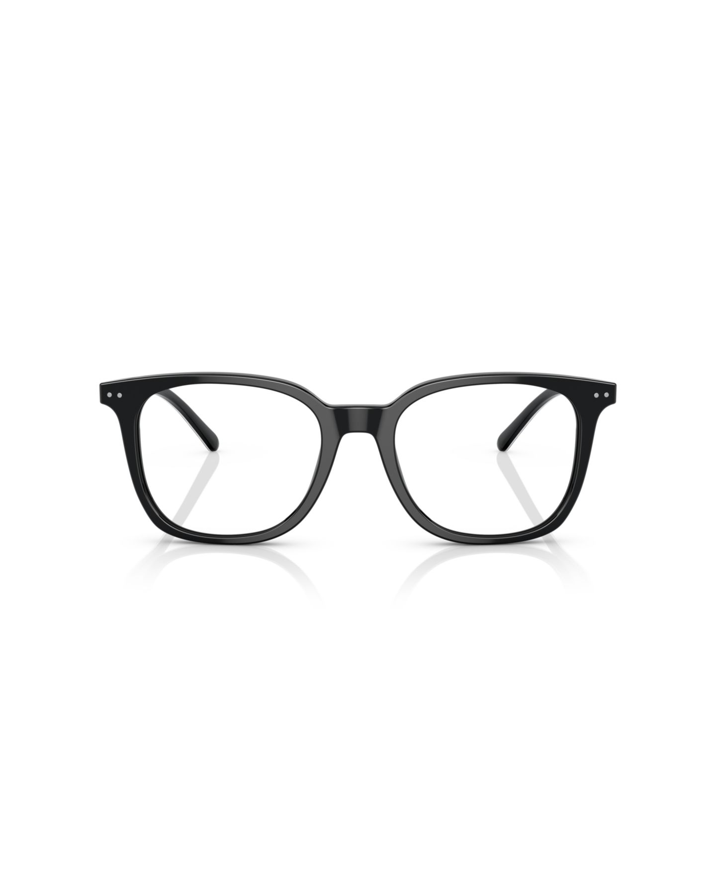 Мужские очки Polo Ralph Lauren Man Pillow Plastic PH2256 Eyeglasses, цвет: Блестящий чёрный — фото 3
